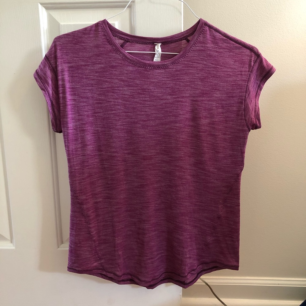 LuluLemon Scoop Neck Tee Size 6